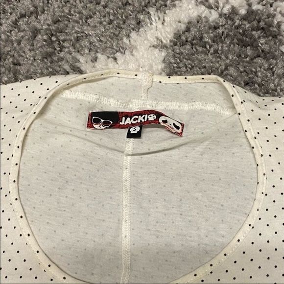 JACKI | Polka Dot Circle Shirt - Picture 4 of 7